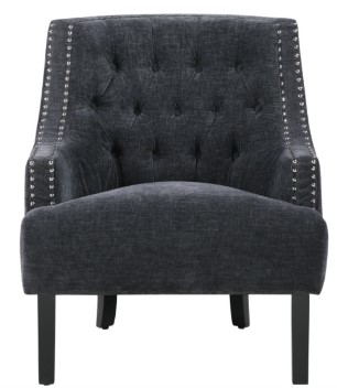 Homelegance Charisma Black Accent Chair