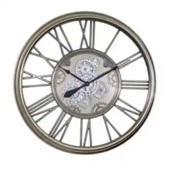 Yosemite Home Grey Finish 32-Inch Gear Clock