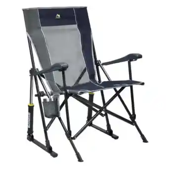 GCI Outdoor RoadTrip Midnight Blue Folding Rocker